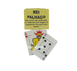 Mágica Rei Palhaço (Carta Surpresa)